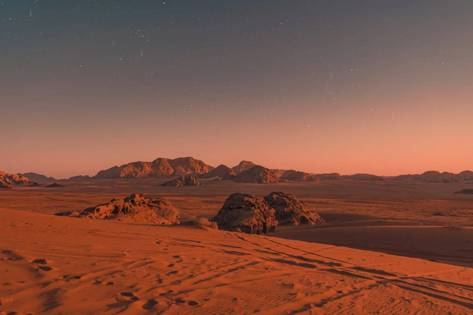 Wadi-rum Sunset